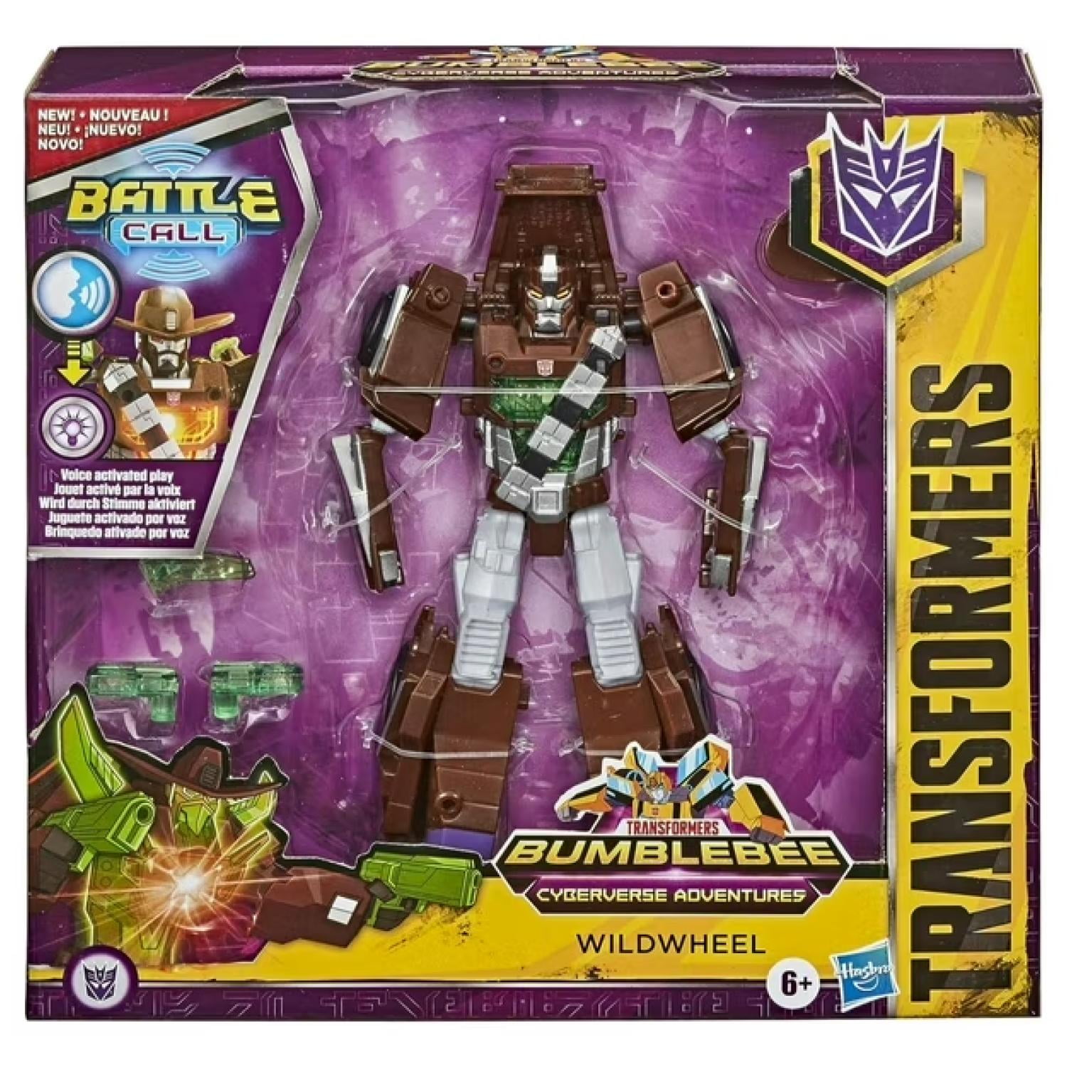 Total E-commerce - Juguete Figura De Accion Wildwheel Cyberverse Transformer