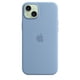 thumbnail image 4 of Funda de silicona para Apple iPhone 15 Plus con MagSafe Winter Blue, 4 of 5
