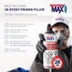 thumbnail image 2 of Imprimador epoxídico SprayMax 2K Black 370 ml para metal automotriz, 2 of 9