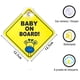 thumbnail image 2 of Pegatina Autoadhesiva Señal De Bebe Abordo Para Coches Autos, 2 of 3