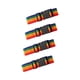thumbnail image 3 of 4 Uds Correas De Equipaje Vinculante Ajustable Sostiene Maleta Juntos Cinturones De Equipaje Arco Iris, 3 of 5