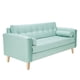 thumbnail image 2 of Sofa Retro 3C Felpa 05 Verde Agua, 2 of 6