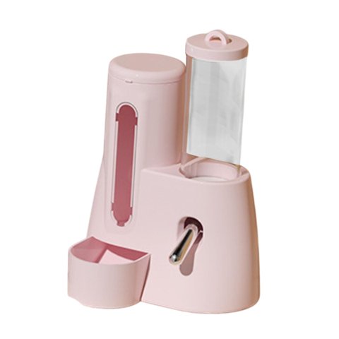 Ioensy - Comedero Automático Para Hámster, Botella De Agua Para Ratones, Hurones Y Animales Pequeños, 125 Ml, Color Rosa