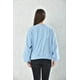 thumbnail image 3 of Poleron Oversize Manga Larga Mujer Celeste Talla Unica, 3 of 3