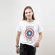 thumbnail image 1 of Polera Mujer Capitan America Super Blanco Marvel, 1 of 6