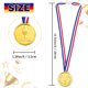 thumbnail image 2 of Medallas de oro Caydo for Awards de plástico para niños, 100 unidades, 2 of 9