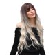thumbnail image 5 of 26 '' Fácilmente Mujeres Largas Pelucas Onduladas Rizadas Ondas Con Flequillo Para El Cosplay Diario, 5 of 5