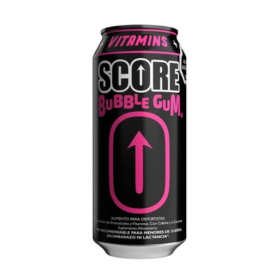 Bebida Enérgetica Bubble Gum Lata 473 Ml Score