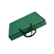 thumbnail image 4 of Bolsa de almacenamiento de coronas, caja de almacenamiento de luz navideña, asas portátiles, contenedor de corona de Navidad, organizador de decoració Verde, 4 of 5