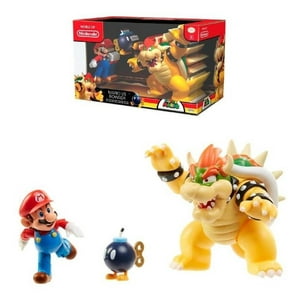 Figuras De Acción Nintendo Mario Bowser Set De Juego