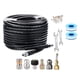 thumbnail image 4 of Kit de limpieza de desagües con limpiador de alta presión, kit de limpieza de desagües, con conector rápido, limpiador de desagües para automóviles y, 4 of 5