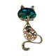 thumbnail image 2 of Pin Broche De Gato Verde, 2 of 5