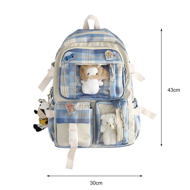 Japanese High School Girls Backpack School Bags For Teenage Girls Multi Pockets New Kawaii Backpack Women Harajuku Cute Mochila