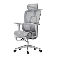 Silla De Escritorio Reclinable E14 Gris By Lubabycas