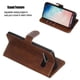 thumbnail image 2 of Funda con Cremallera para Samsung Galaxy S10, Carcasa Cartera de Cuero PU con Soporte y Tarjetero, 2 of 5