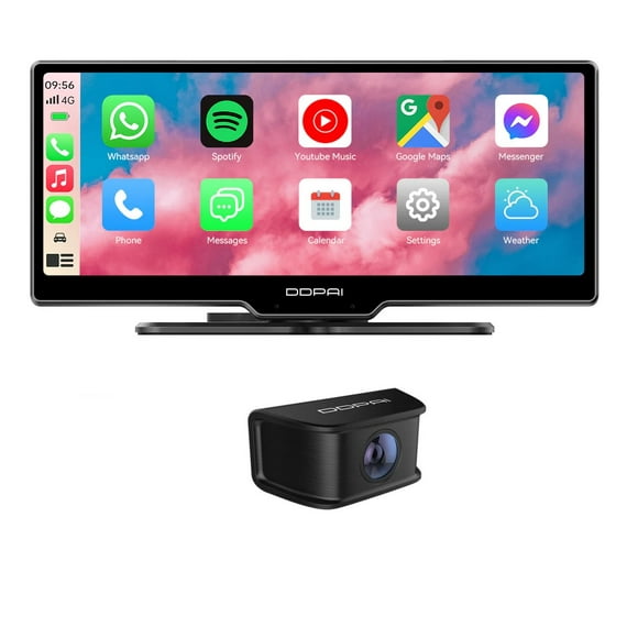 Pack DDPAI M5S Reproductor Estereo Cámara trasera RC03