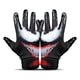 thumbnail image 2 of Guantes de fútbol americano TAQCHA Spider Tacky Grip para adulto, Villain negro, 2 of 7