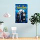 thumbnail image 4 of La Familia Addams Cuadro decorativo colgante - Arte de pared - Póster enmarcado - Decoración de pared - Regalos para familia, amigos y aficionados 20*30 cm, 4 of 6