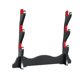 thumbnail image 1 of Samurai Sword Holder Stand Madera Terciopelo Acolchado Exquisitos Accesorios Durables 3 Niveles, 1 of 5