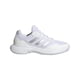 thumbnail image 2 of Zapatilla adidas GameCourt 2 para mujer, blanco/plateado metalizado/blanco, 2 of 7
