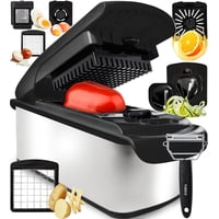 Picadora De Verduras Fullstar 9 En 1 Con Espiralizador De Acero Inoxidable