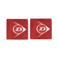 Muñequera Dunlop Corta Roja X2 Tenis Padel