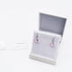 thumbnail image 3 of Aros Punto de Luz Plata Italiana 925 y Cristal Light Rose, 3 of 4