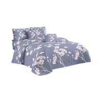 Genérico - Cubrecama Quilt 2 Plazas+2 Fundas Verano Fresco 13N68