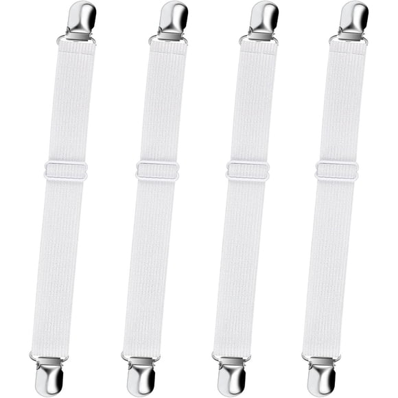 Sujeta Sábanas Sopito 4 Piezas Ajustables 16 a 31 cm