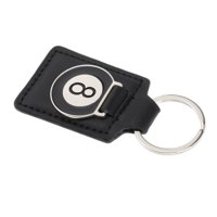 Magideal - Llavero De Billar, Llavero Con Bola De Mesa, Llavero Con Dije, Llavero Moderno No.8, Llavero De Coche Para Mujeres Y Hombres, Regalos De Cumpleaños