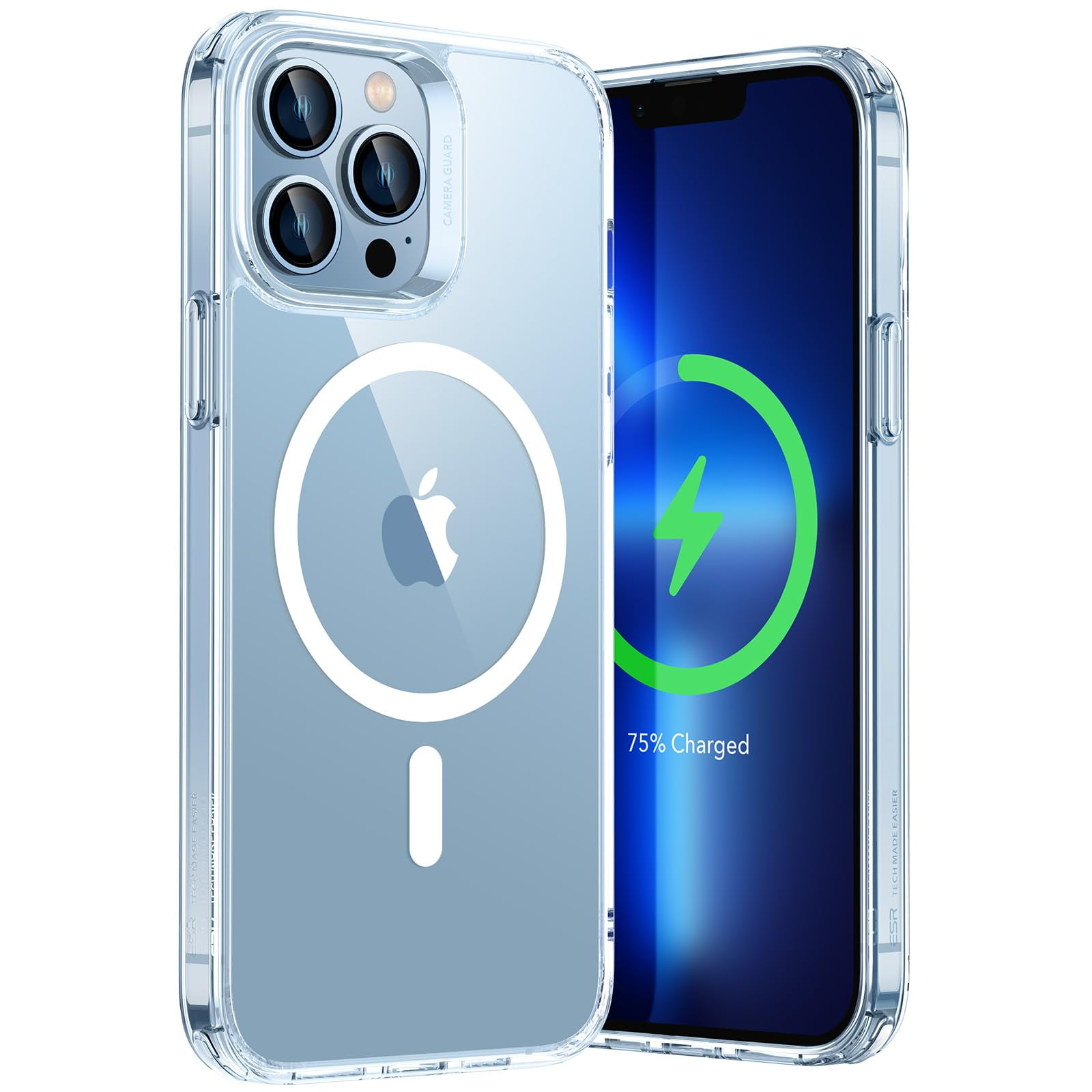 Funda De Teléfono Esr Para Iphone 13 Pro Max Con Magsafe Clear