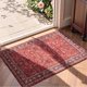thumbnail image 1 of Alfombra vintage roja lavable antideslizante GLN Rugs 64x91 cm, 1 of 6