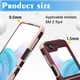 thumbnail image 5 of Funda protectora de una pieza con bisagra y color de contraste para Z flip6 y Z flip5/4, con armadura SGP, 5 of 5