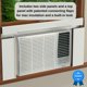 thumbnail image 2 of Ventana con aislamiento de aire acondicionado Breeze Stop Surround, blanco, 2 of 8