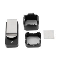 Magideal - Soporte Para Tiza De Billar - Rendimiento De Aluminio Snooker Pool Taco Soporte Para Tiza Estuche Para Contenedor - Elija , Negro