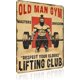 thumbnail image 1 of Letrero estaño metal gimnasio no dejas entrenar envejeces vintage arte pared hogar boxeo club 30x40cm, 1 of 6