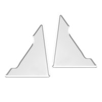 Magideal - Car Door Corner Edge Guards Pegatinas Anticolisión, Accesorios Transparentes Cubierta De Protección De Silicona, Para Vehículos Comerciales Sedan Suv.