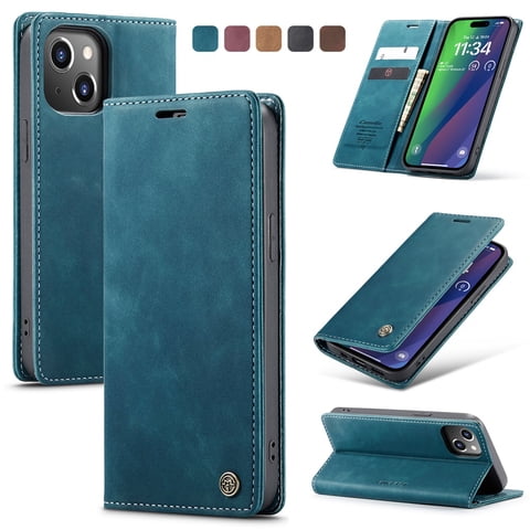Yeykx - Caseme Funda De Cuero For Iphone 15, Funda De Cuero