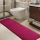 thumbnail image 1 of PiccoCasa Alfombra de Baño Absorbente de Espuma con Memoria, Alfombra de Baño, Vino 24" x 63", 1 of 6