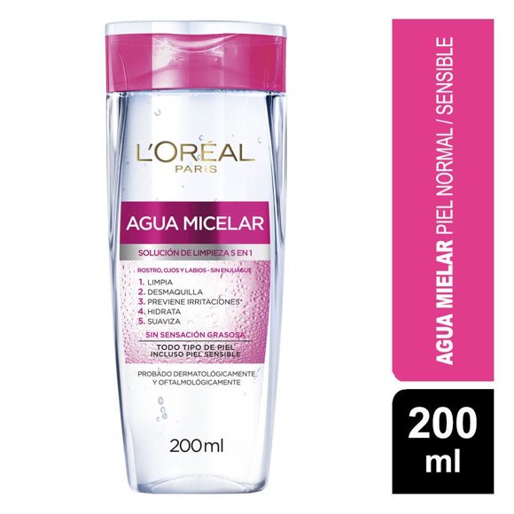 Agua Micelar Piel Normal/ Sensible