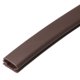 thumbnail image 1 of Tira de Sellado para Puerta Uxcell Weather Stripping 50 Pies Tira Aislante de Sonido Marrón, 1 of 6
