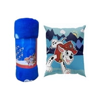 Genérico - Pack Manta Infantil + Cojín Niño Diseño Animado 19O4