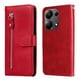 thumbnail image 1 of Funda con Cremallera para Xiaomi Redmi Note 13 Pro 4G, Carcasa Cartera de Cuero PU con Soporte y Tarjetero, 1 of 6