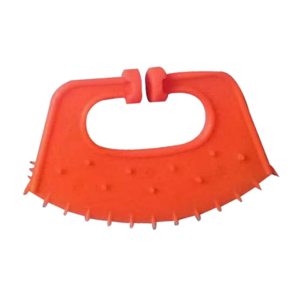Ganado Weaning Nariz Tools Herramientas Vacas Animales Prevente De Ternero Compacto Weaner 11.5cmx7.5cm Naranja