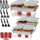 thumbnail image 1 of Juego de platos para irritar ALPHA LIVING, tamaño grande, 33 piezas, 1 of 6