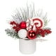 thumbnail image 1 of Árbol de Navidad Hollyone, pequeño, artificial, 30 cm, con adornos, 1 of 3