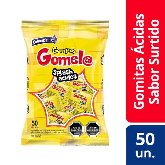 Gomela Splash Halloween 270 g Colombina