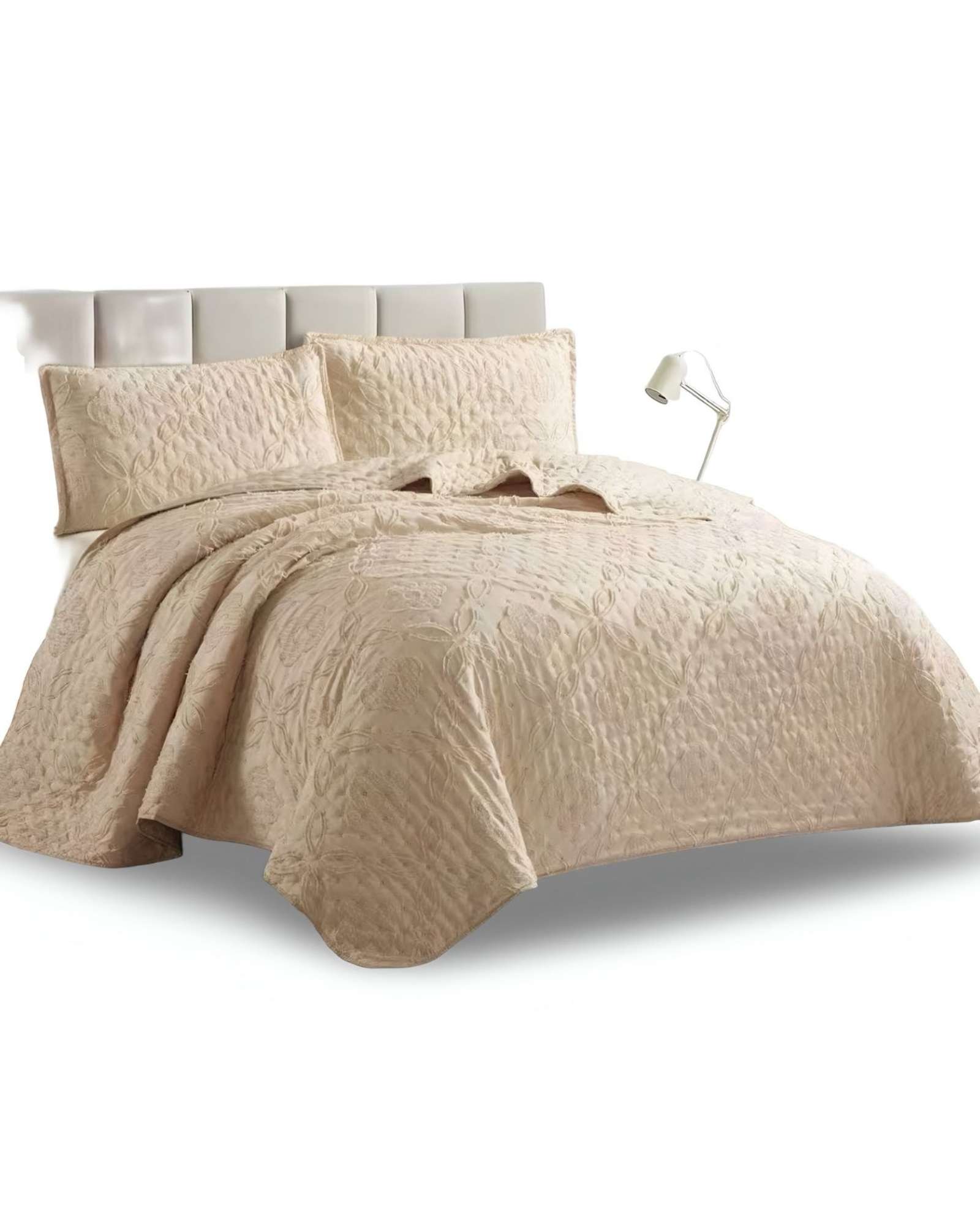 Meipulis - Cubrecama Quilt Tufting De Lujo Suave 2 Plazas