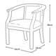thumbnail image 4 of Sitial Suttgart Lino Blanco, 4 of 4
