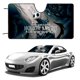 thumbnail image 1 of Hollow Knight Parasol para Parabrisas Delantero Protector Plegable, Visera Solar para Auto Bloquea Rayos UV Mantiene tu Vehículo Fresco 130cm*70cm, 1 of 6